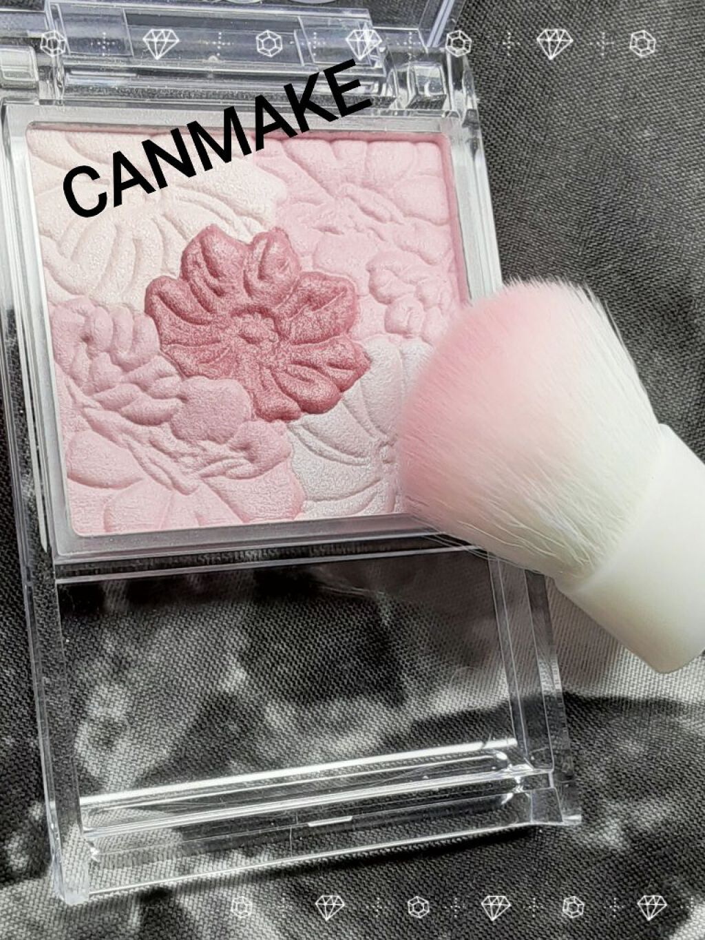 グロウフルールチークス/キャンメイク/パウダーチークを使ったクチコミ(2枚目)