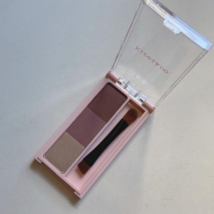 アイブロウパウダー/Kirei&co./パウダーアイブロウを使ったクチコミ(3枚目)