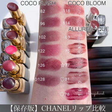 ルージュ ココ フラッシュ 122 プレイ/CHANEL/口紅を使ったクチコミ（1枚目）