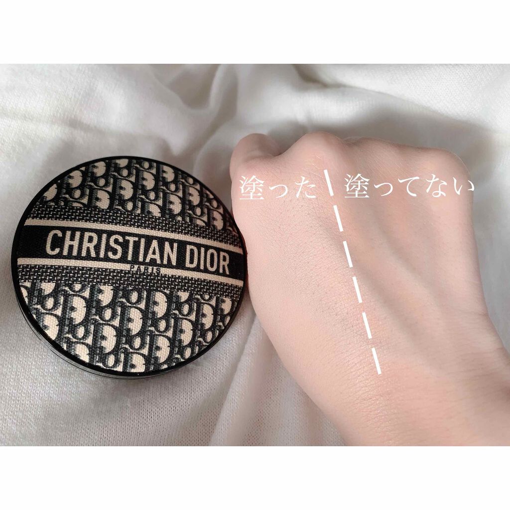 【旧】ディオールスキン フォーエヴァー クッション 0N ニュートラル〈ディオリビエラ エディション〉（生産終了）/Dior/クッションファンデーションを使ったクチコミ（3枚目）