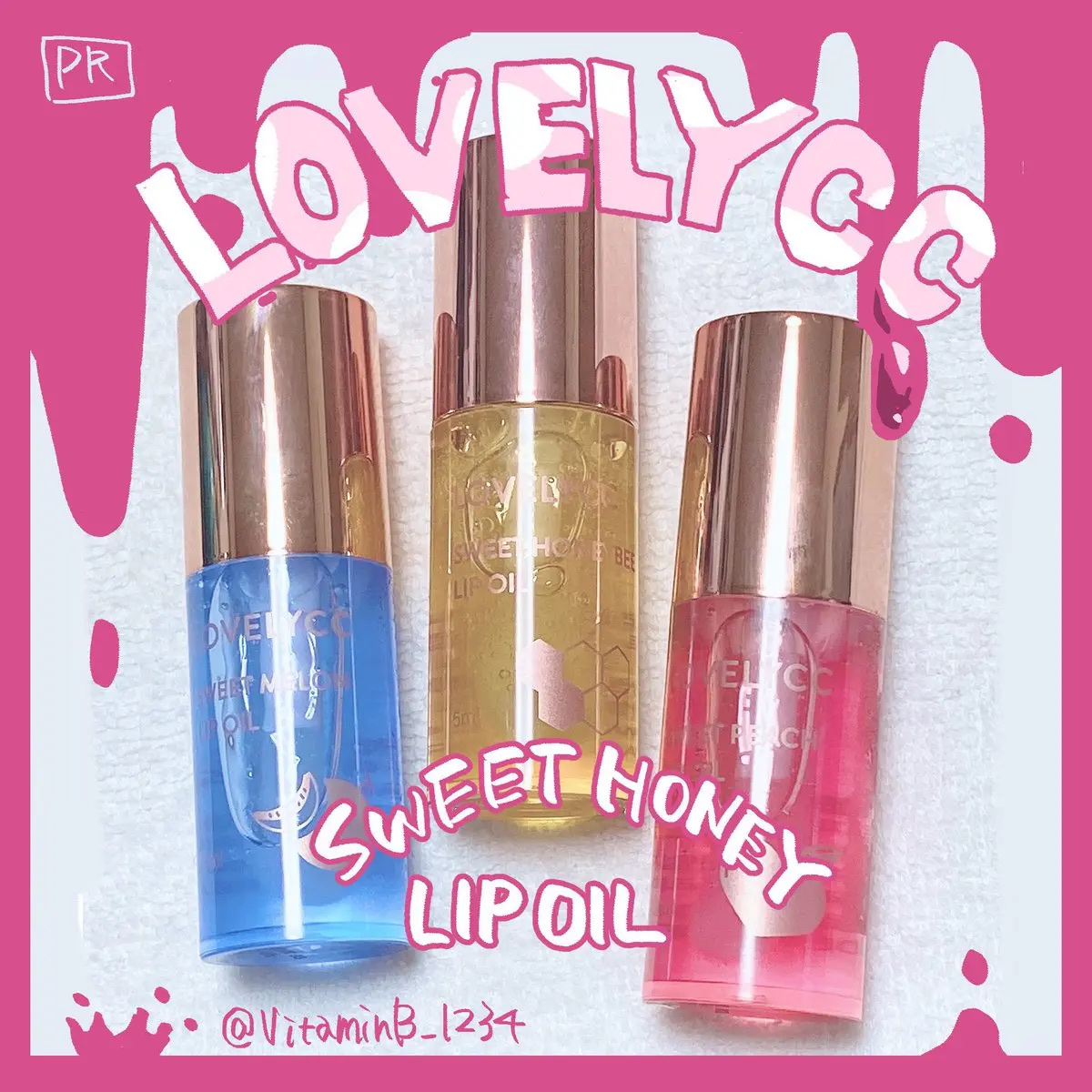 スイートリップオイル/LOVELYCC/リップオイルを使ったクチコミ（1枚目）