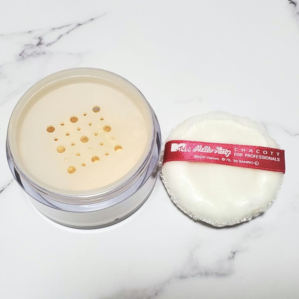 フィニッシングパウダー/チャコット・コスメティクス/ルースパウダーを使ったクチコミ（2枚目）