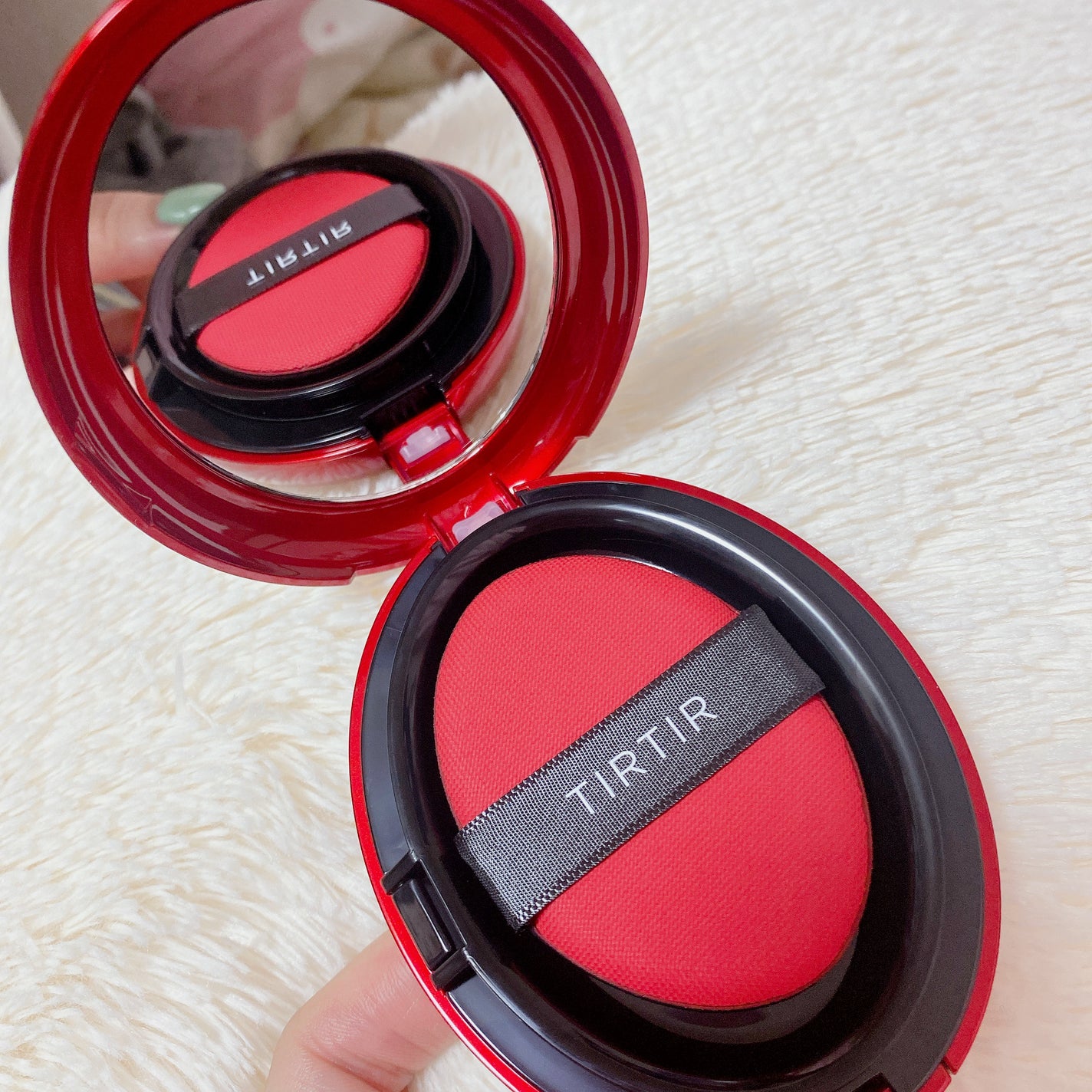 マスク フィット レッド クッション/TIRTIR(ティルティル)/クッションファンデーションを使ったクチコミ(1枚目)