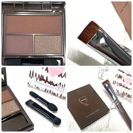 平行眉ブラシ 熊野筆/WHOMEE/メイクブラシを使ったクチコミ(3枚目)