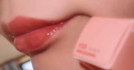 ジューシーラスティングティント/rom&nd/リップティントを使ったクチコミ(4枚目)
