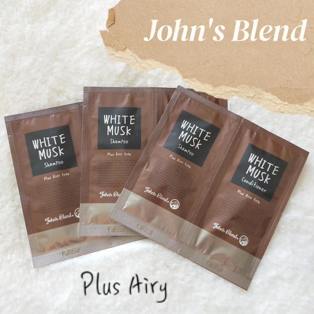 ホワイトムスク シャンプー/コンディショナー/John's Blend/市販シャンプーを使ったクチコミ(1枚目)