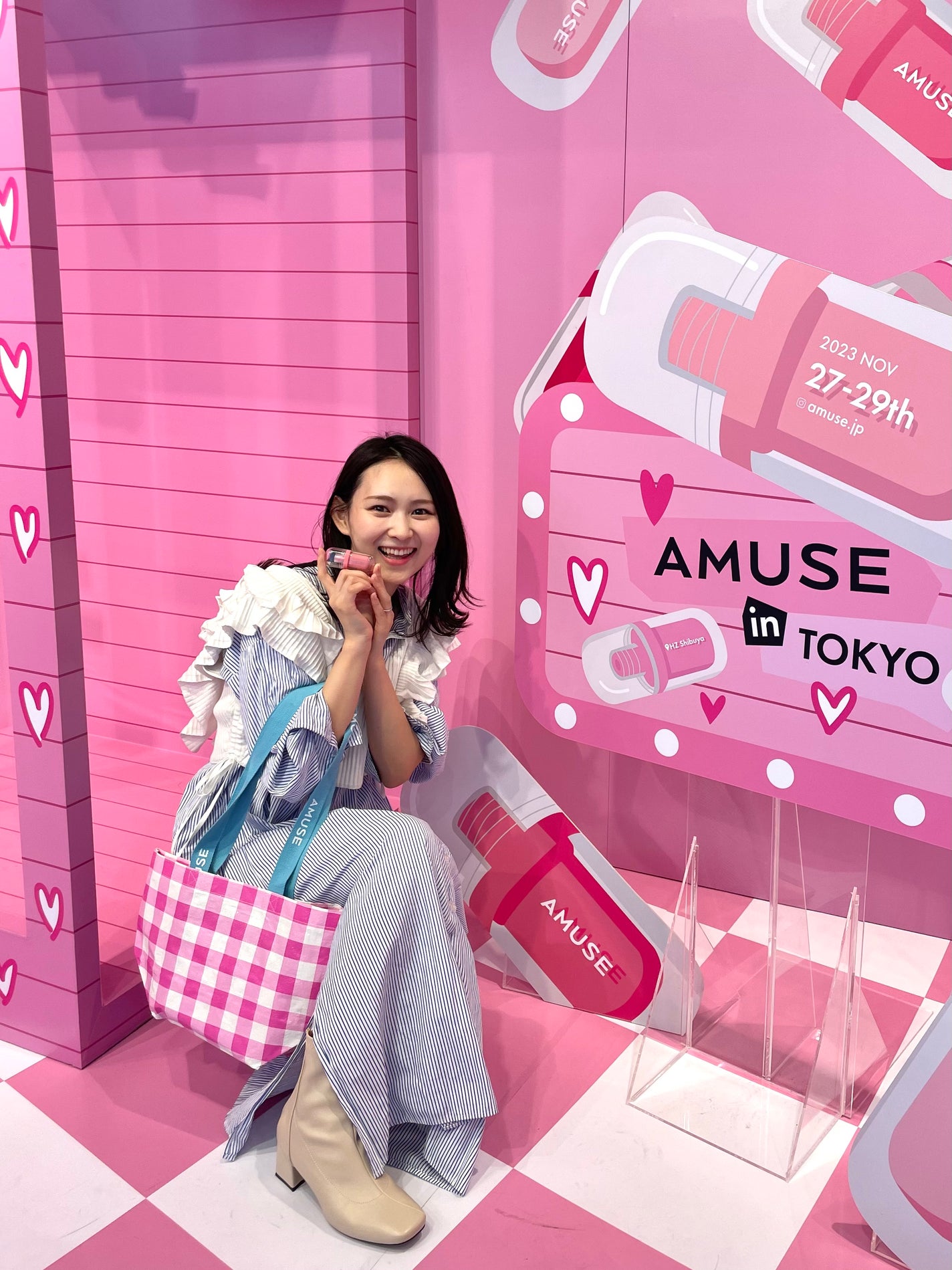 ジェルフィットティント/AMUSE/リップティントを使ったクチコミ(9枚目)