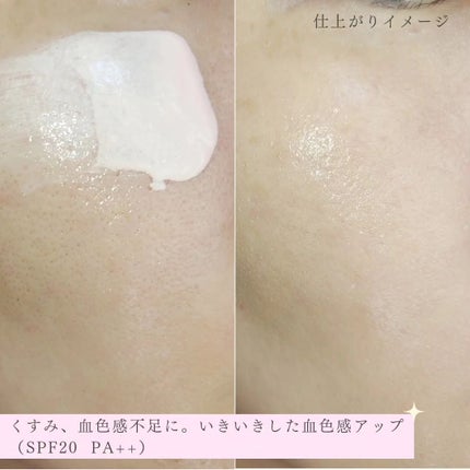 トーンステインカラーコレクティングプライマー/VDL/化粧下地を使ったクチコミ(4枚目)