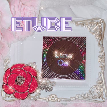 ETUDE フェイスシャインハイライトのクチコミ「ETUDE
リュスクオンハイライト


箱からしてキラキラが可愛いハイライト⭐️
肌なじみの良.....」（1枚目）