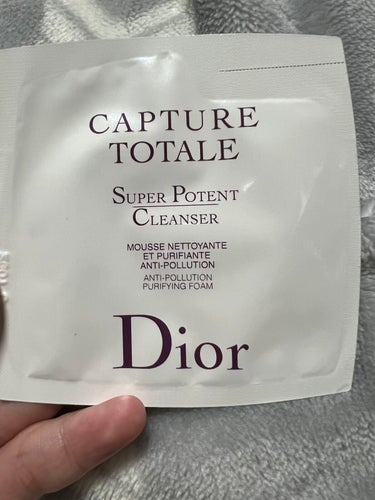 カプチュール トータル  クレンザー N/Dior/洗顔フォームを使ったクチコミ（1枚目）