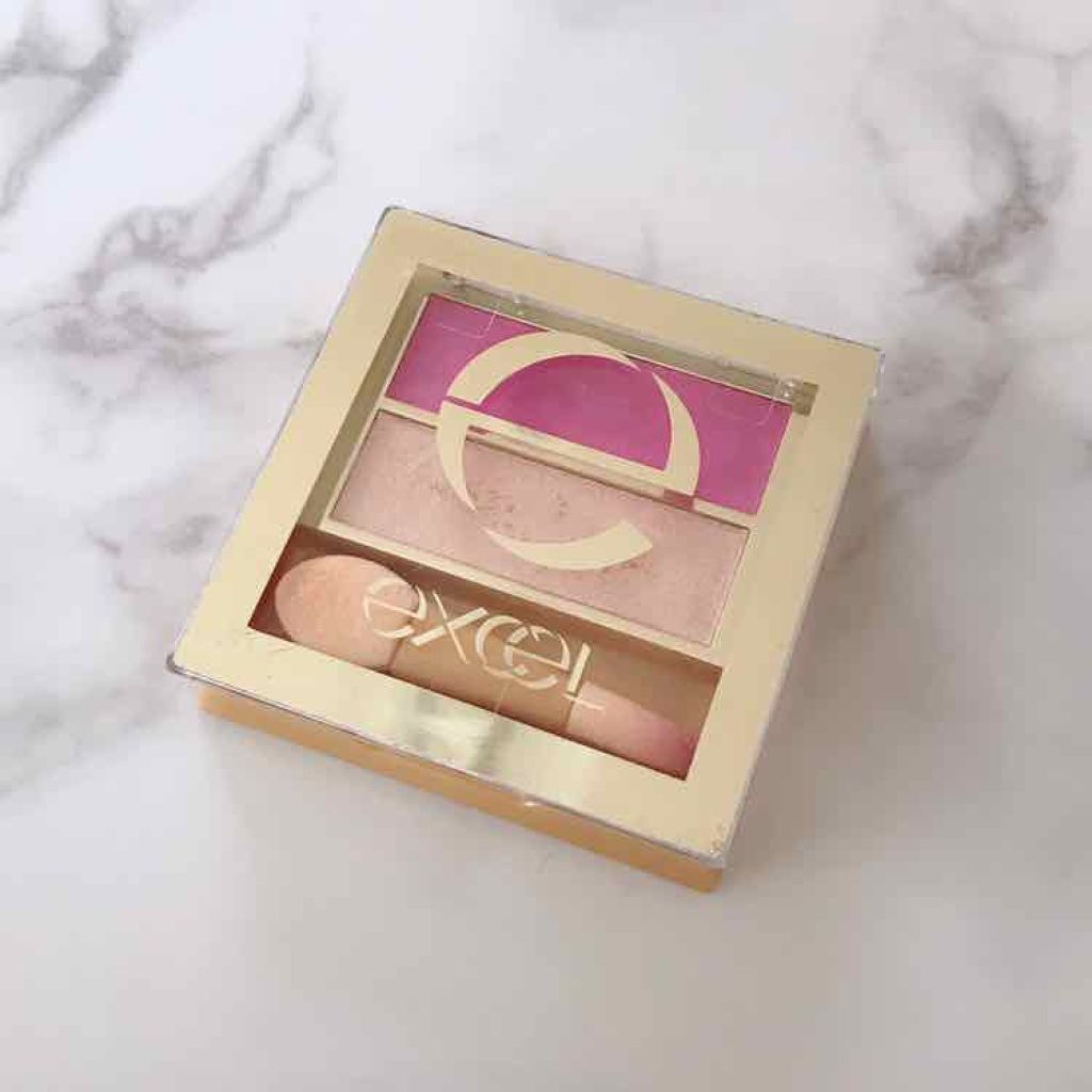 デュアルアイシャドウ N/excel/アイシャドウパレットを使ったクチコミ（1枚目）