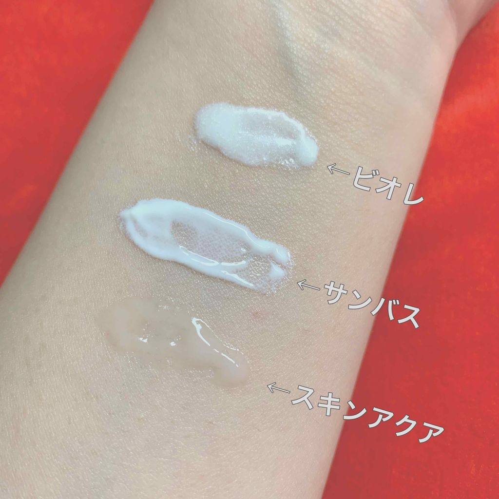 モイスチャージェル/スキンアクア/日焼け止めジェルを使ったクチコミ（2枚目）