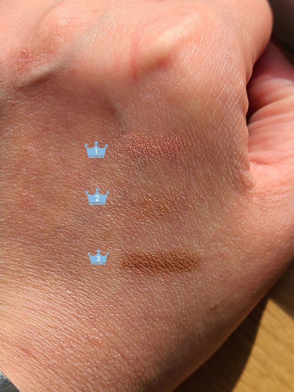 ジューシーピュアアイズ/キャンメイク/アイシャドウパレットを使ったクチコミ(4枚目)