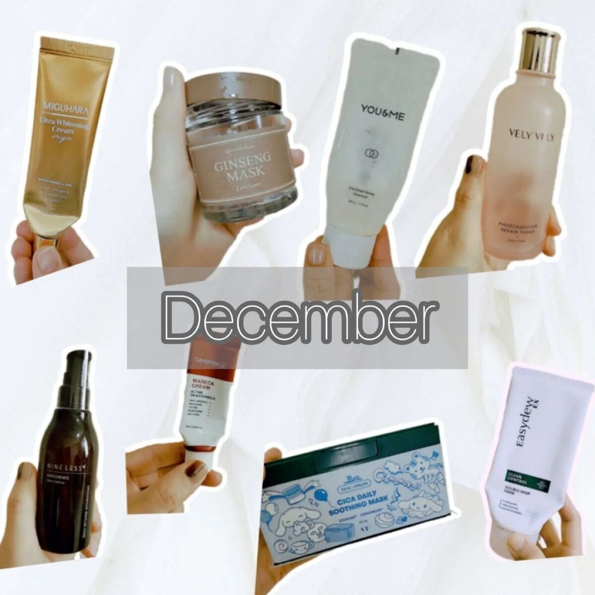 あんこ♡フォロバ100 on LIPS 「12月の使い切りアイテム💫今回からリピ買いとおすすめを星5つ..」(1枚目)