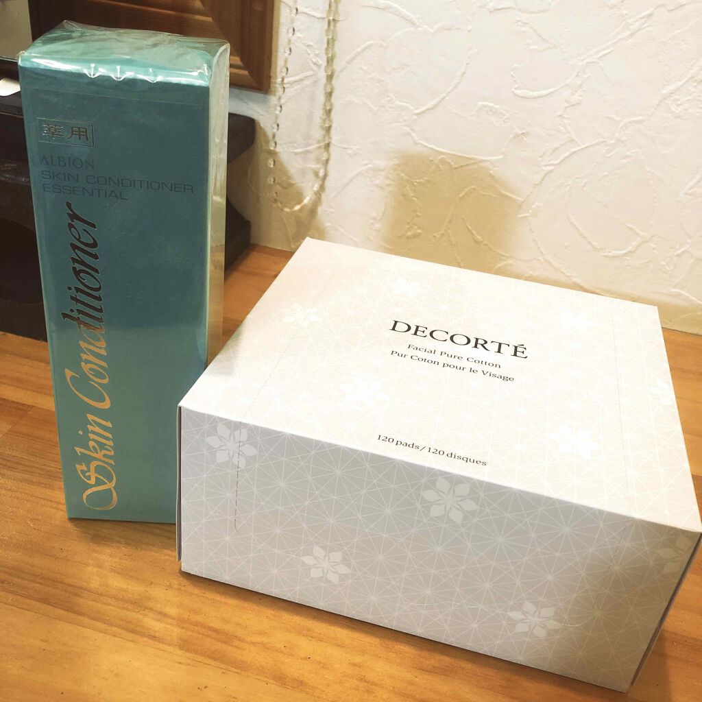 フェイシャル ピュア コットン/DECORTÉ/コットンを使ったクチコミ（1枚目）