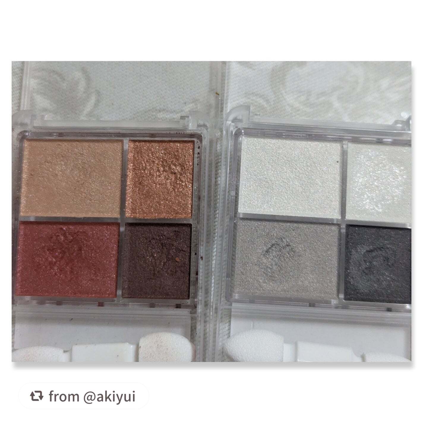 グラデーション アイシャドウ/ちふれ/アイシャドウパレットを使ったクチコミ(4枚目)