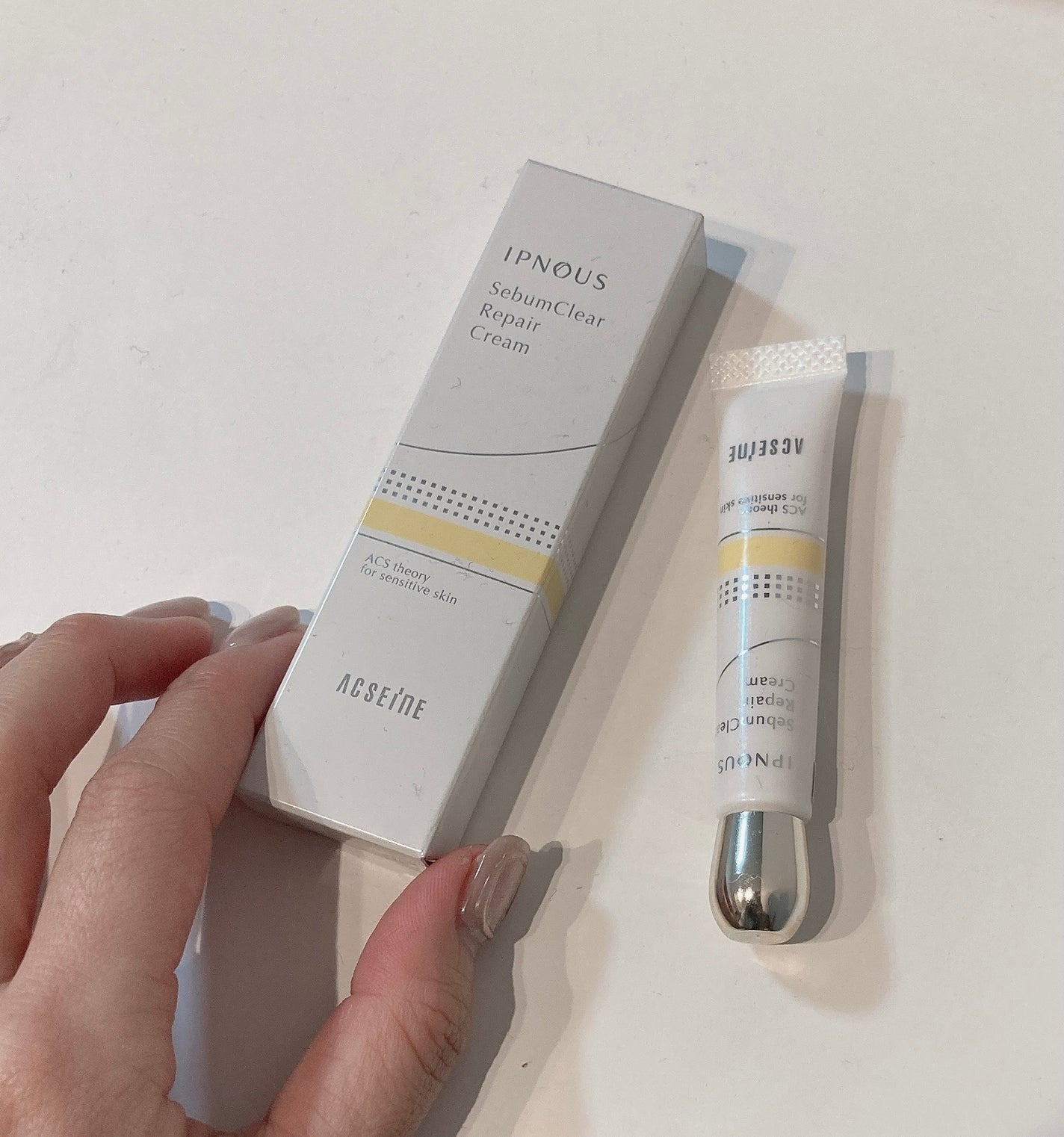 イプノス シーバムクリア リペアクリーム/ACSEINE/フェイスクリームを使ったクチコミ(1枚目)