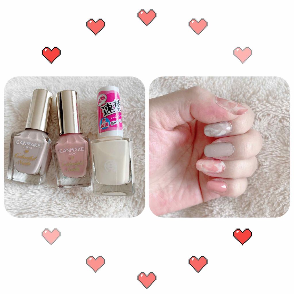 AC クイックドライベース＆ハードナー/AC MAKEUP/ネイルベースコートを使ったクチコミ（1枚目）