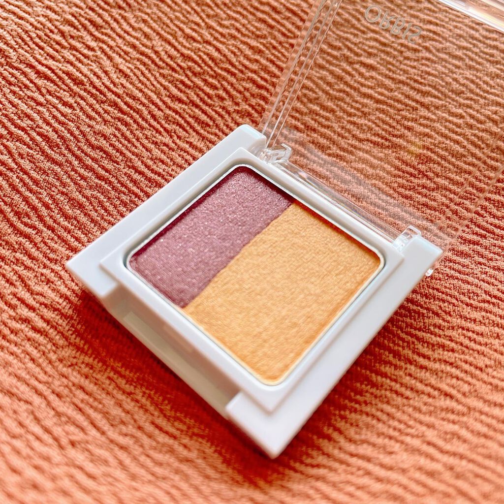 ツイングラデーションアイカラー/オルビス/アイシャドウパレットを使ったクチコミ（2枚目）