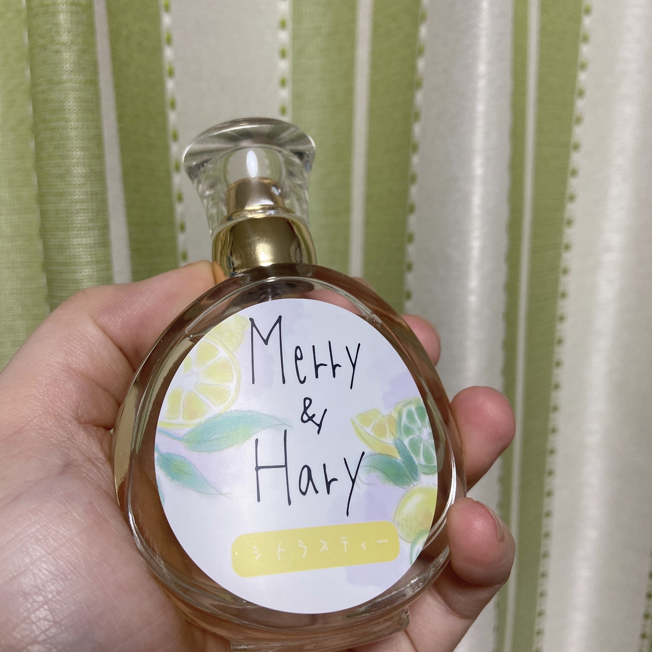 メリーアンドハリーオードトワレ シトラスティーの香り/Merry&Hary/香水(レディース)を使ったクチコミ（1枚目）