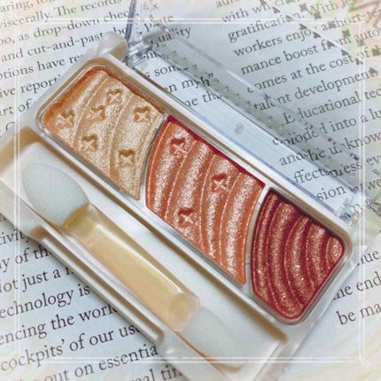 トーンアップアイシャドウ/CEZANNE/アイシャドウパレットを使ったクチコミ(2枚目)