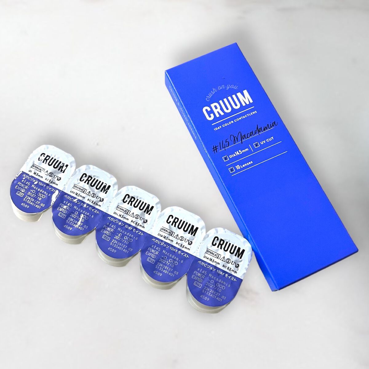 CRUUM 1day/CRUUM/ワンデー（１DAY）カラコンを使ったクチコミ（3枚目）