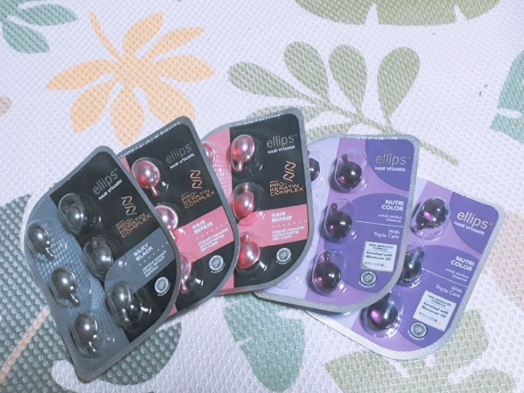 ヘアーオイル【トリートメント】/ellips/ヘアオイルを使ったクチコミ(1枚目)