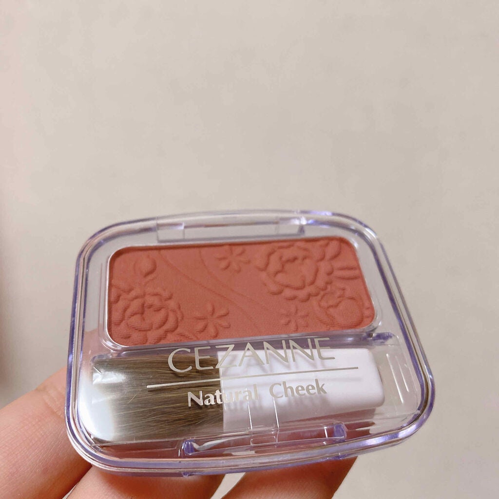 ナチュラル チークN/CEZANNE/パウダーチークを使ったクチコミ(1枚目)