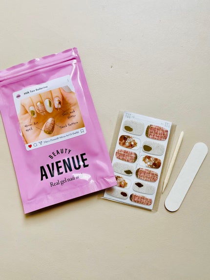 リアルジェルネイルシール/BEAUTY AVENUE/ネイルシールを使ったクチコミ(2枚目)