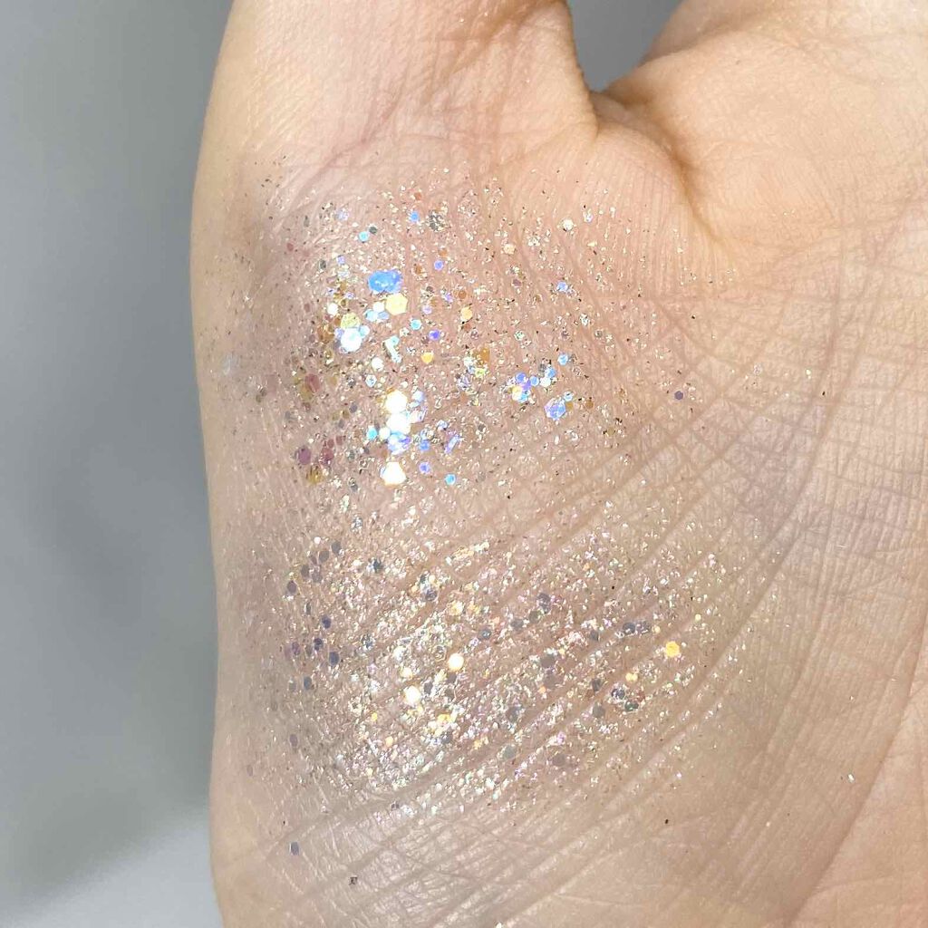 ゲットルーズグリッタージェル/unleashia/グリッターを使ったクチコミ（2枚目）