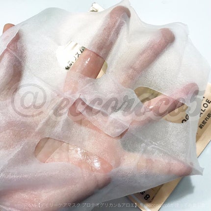 デイリーケアマスク プロテオグリカン&アロエ/RISM/シートマスク・パックを使ったクチコミ(1枚目)