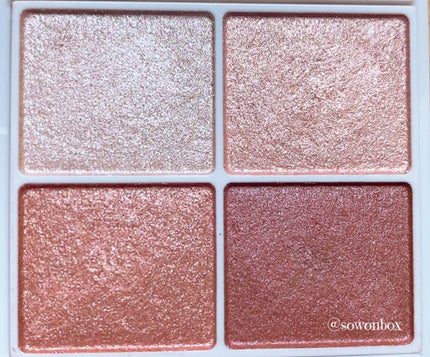 シルキースフレアイズ/キャンメイク/アイシャドウパレットを使ったクチコミ(4枚目)