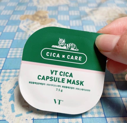 CICA カプセルマスク/VT/洗い流すパック・マスクを使ったクチコミ(1枚目)