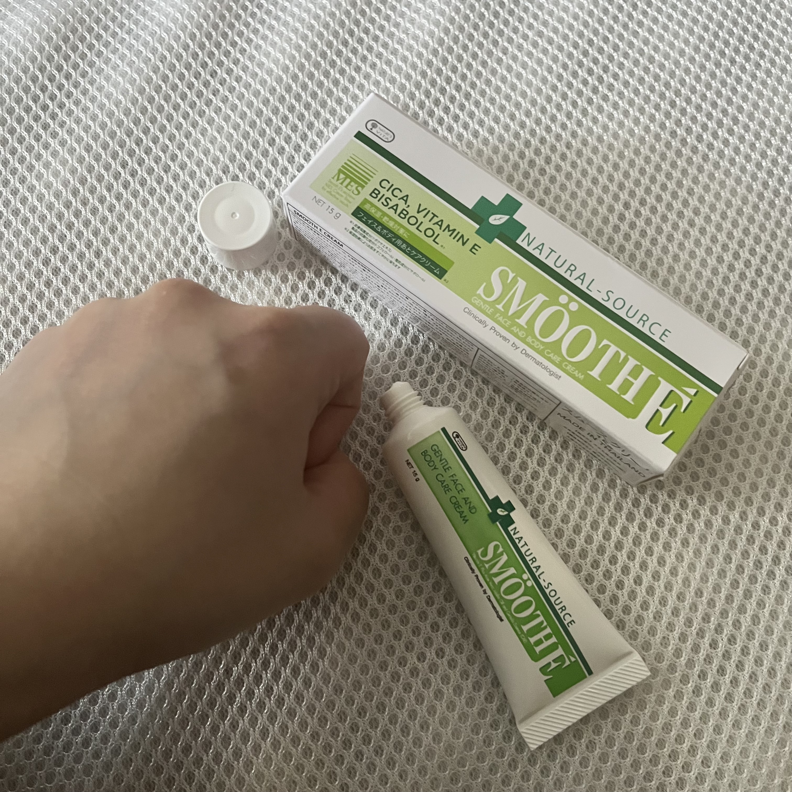 スムースEクリーム/SMOOTH E/フェイスクリームを使ったクチコミ（3枚目）