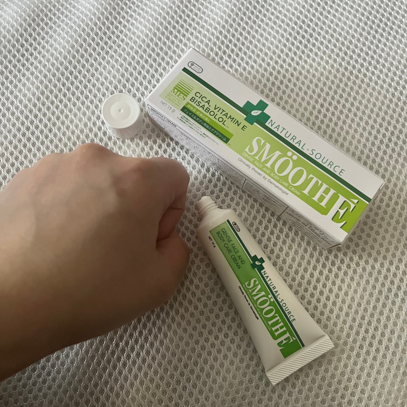 スムースEクリーム/SMOOTH E/フェイスクリームを使ったクチコミ(3枚目)