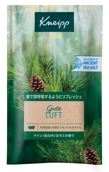 クナイプ グーテルフト バスソルト パイン<松の木>&モミの香り 50g