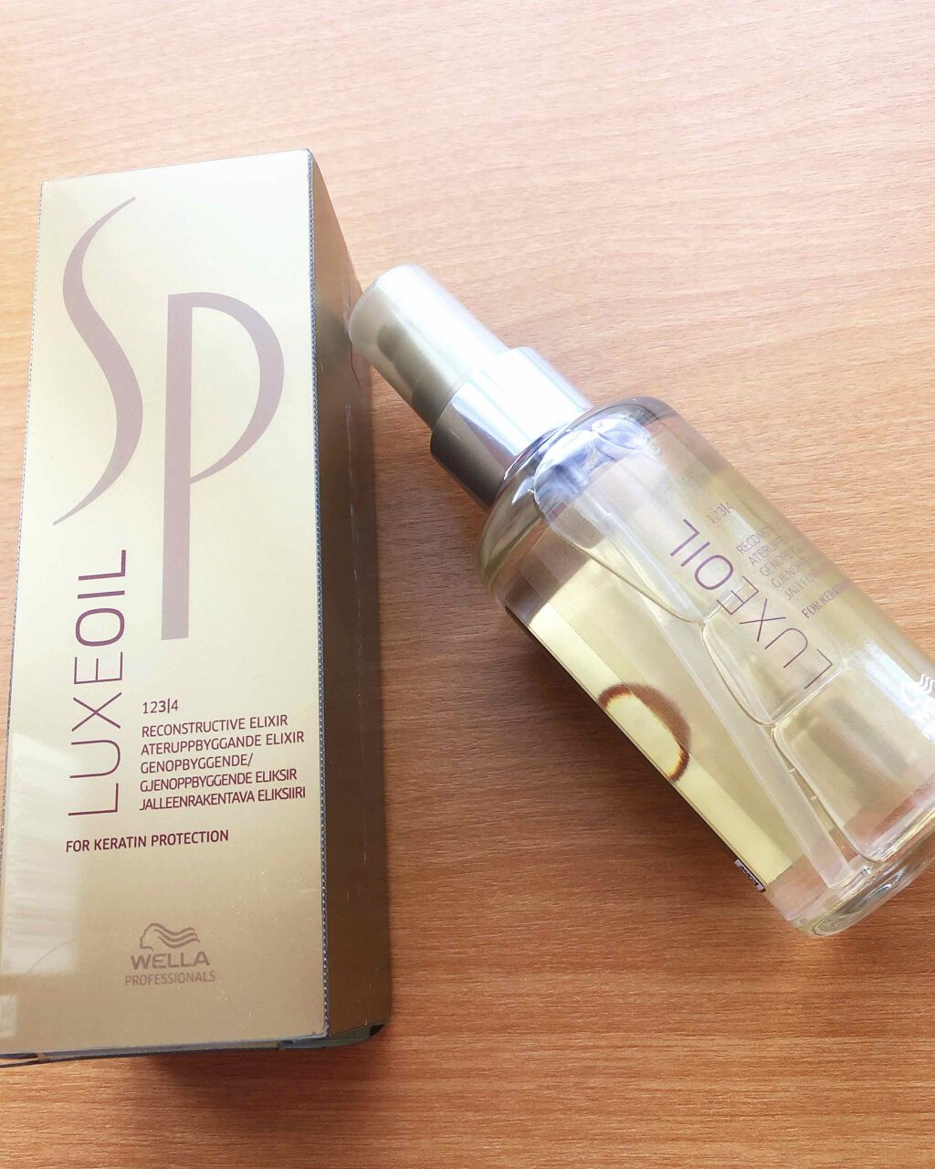 SPリュクス オイル/SP/ヘアオイルを使ったクチコミ(1枚目)