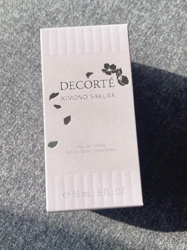 キモノ サクラ オードトワレ 15ml/DECORTÉ/香水(レディース)を使ったクチコミ（3枚目）