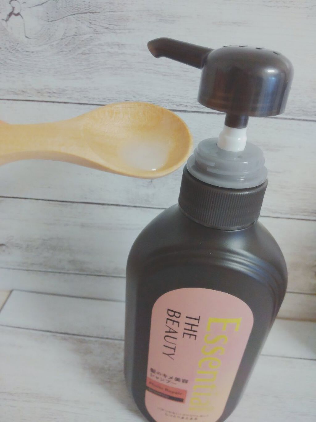 THE BEAUTY 髪のキメ美容シャンプー／コンディショナー＜モイストリペア＞	/エッセンシャル/市販シャンプーを使ったクチコミ（2枚目）