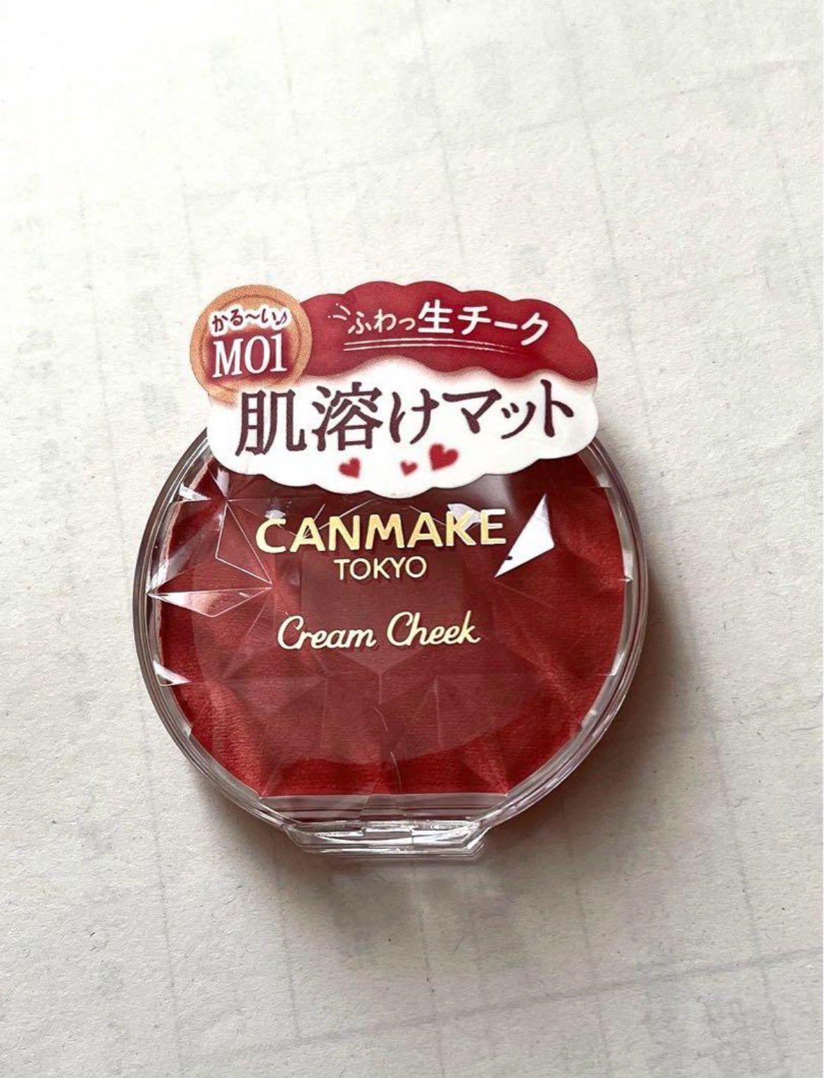 クリームチーク(マットタイプ)/キャンメイク/ジェル・クリームチークを使ったクチコミ(1枚目)