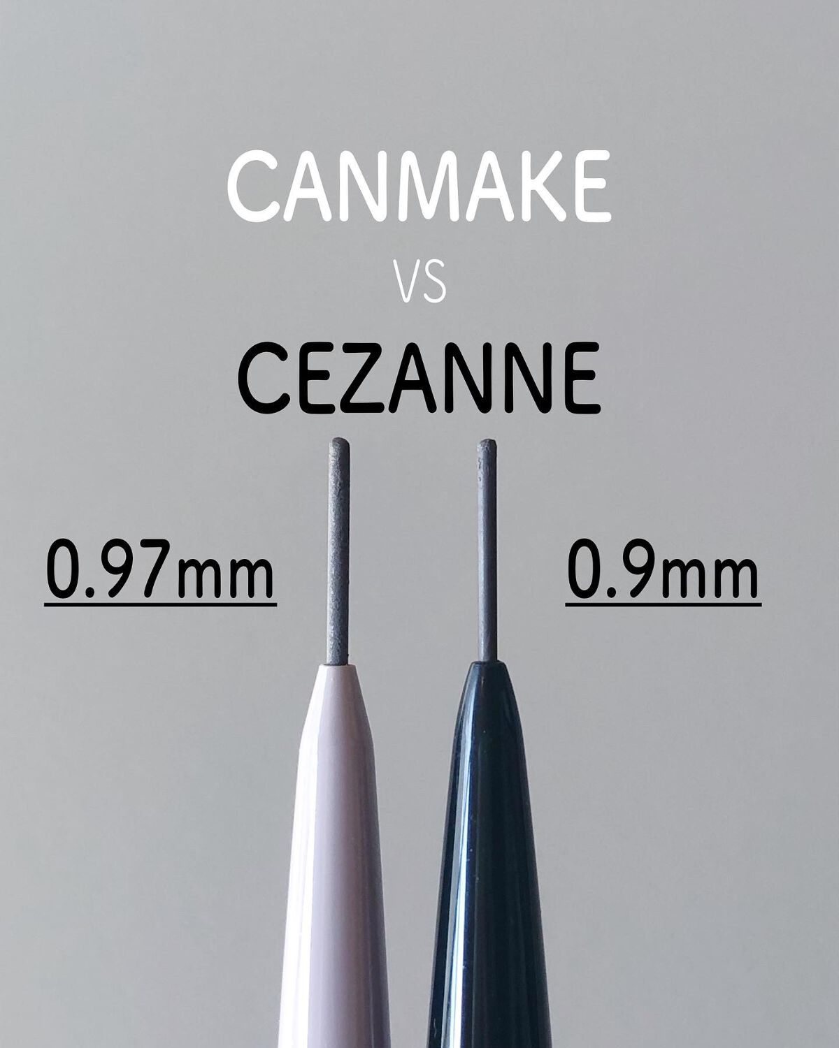 アイブロウカッペリーニスリム 01 ビターブラウン/キャンメイク/アイブロウペンシルを使ったクチコミ（1枚目）