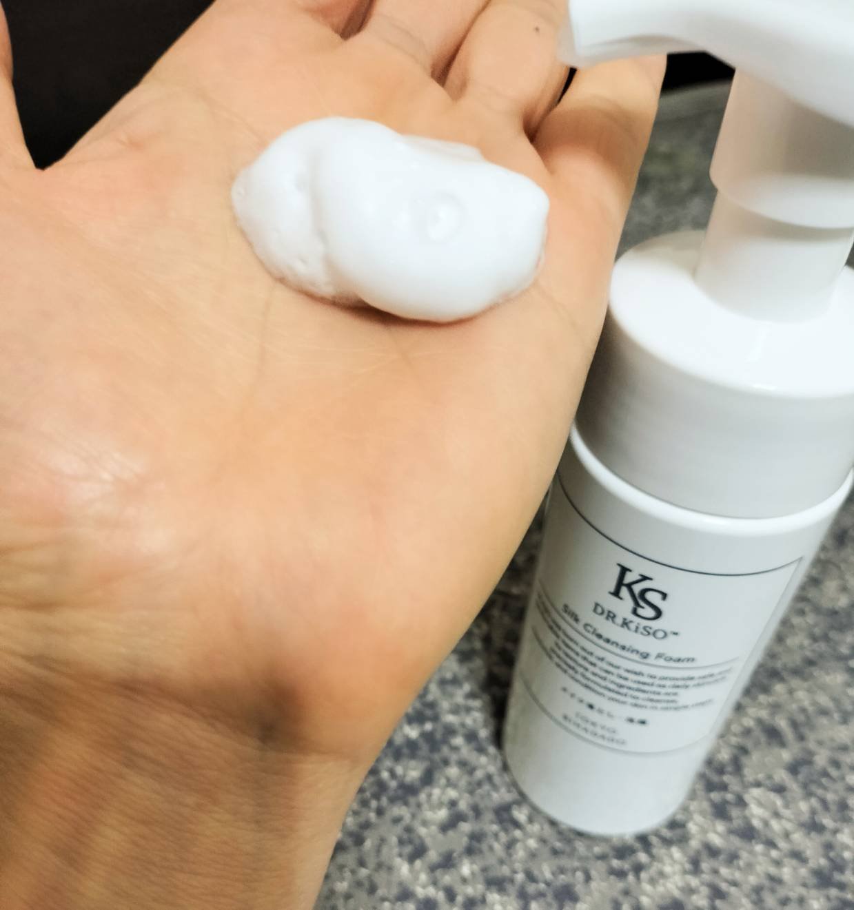 シルククレンジングフォーム/DR.KiSO™/泡洗顔を使ったクチコミ（2枚目）