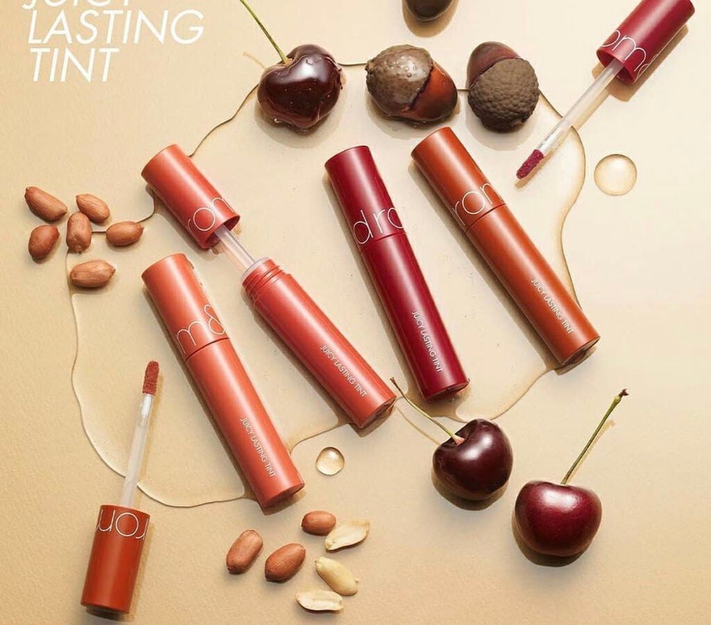 ジューシーラスティングティント/rom&nd/リップティントを使ったクチコミ(4枚目)