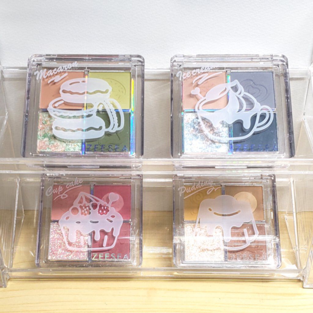 ZEESEAデザートコレクション４カラーアイシャドウパレット/ZEESEA/アイシャドウパレットを使ったクチコミ（2枚目）