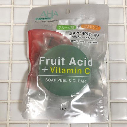 ソープ ピール&クリア/クレンジングリサーチ/洗顔石鹸を使ったクチコミ(1枚目)