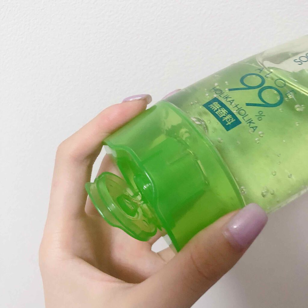 アロエ99% スージングジェル/HOLIKA HOLIKA/ボディローションを使ったクチコミ(3枚目)