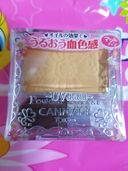 【旧品】パウダーチークス/キャンメイク/パウダーチークを使ったクチコミ(1枚目)