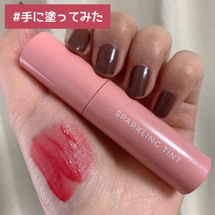 アピュー ジューシーパン スパークリングティント/A’pieu/口紅を使ったクチコミ(4枚目)