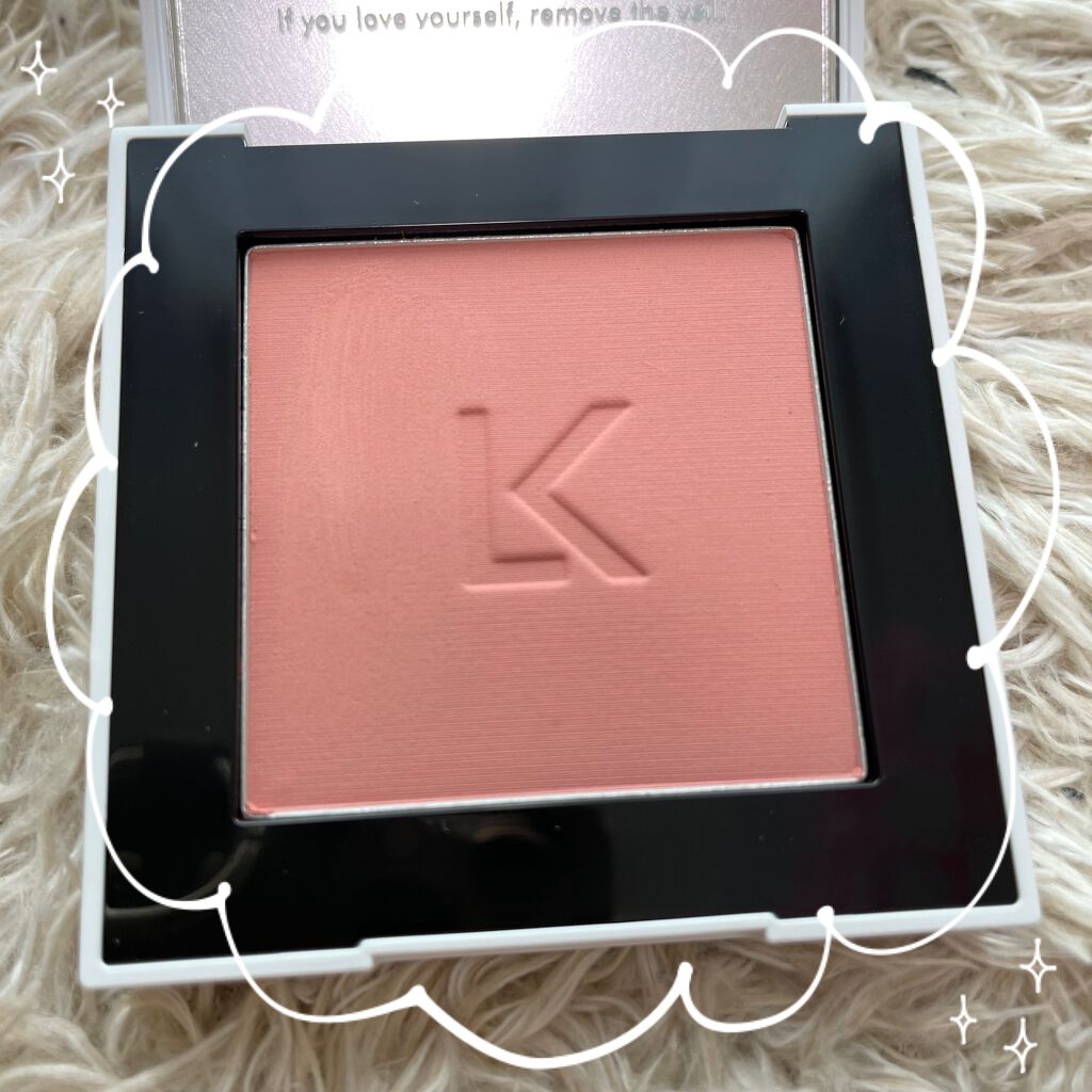 ジャストチーク/Laka/パウダーチークを使ったクチコミ(3枚目)