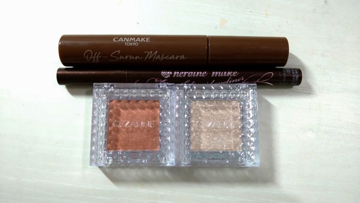 シングルカラーアイシャドウ/CEZANNE/単色アイシャドウを使ったクチコミ（3枚目）